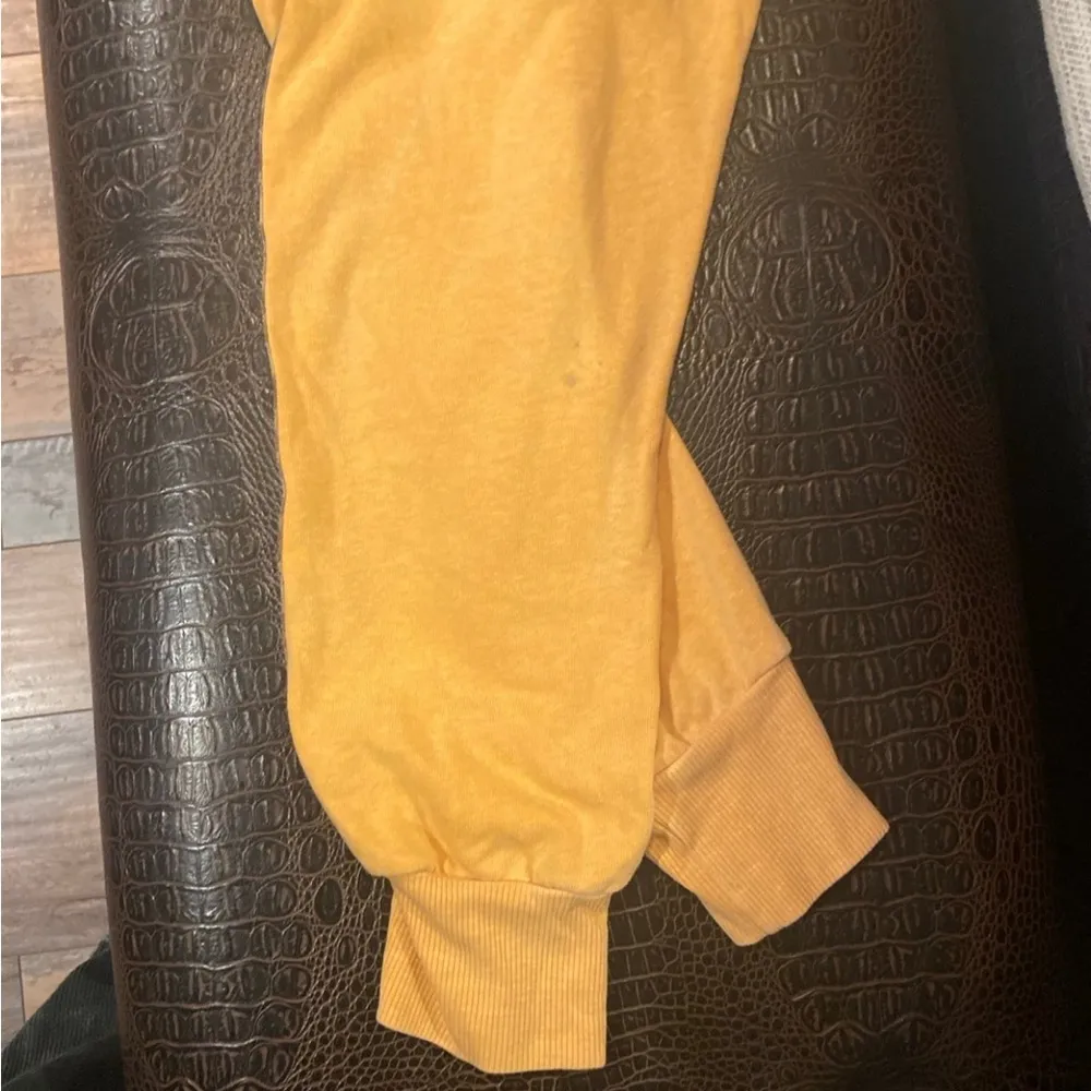 SUNDRY
Orange sweat pants with leopard stripe size 1 - Image 8