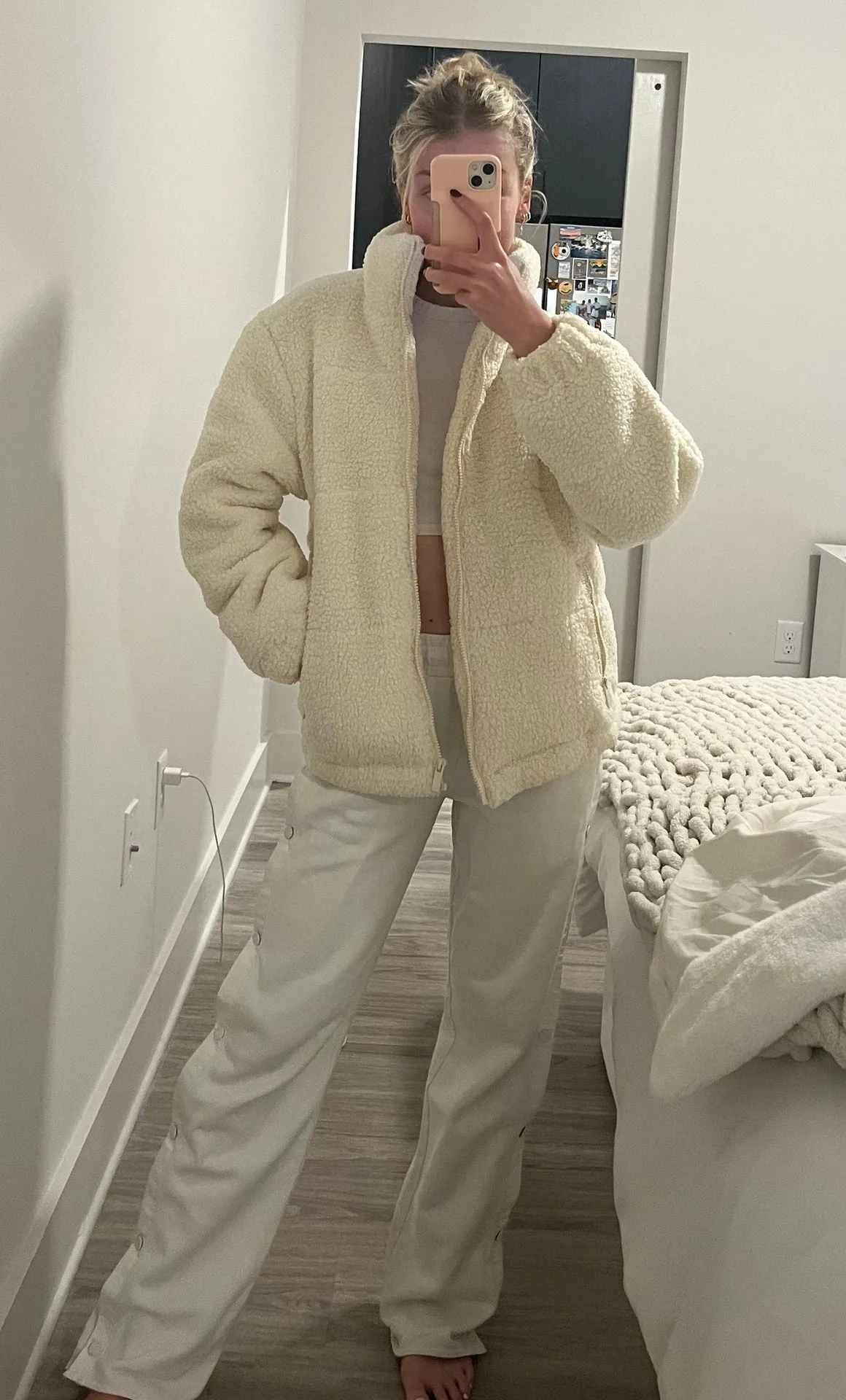 Teddy Puffer Jacket - Image 2