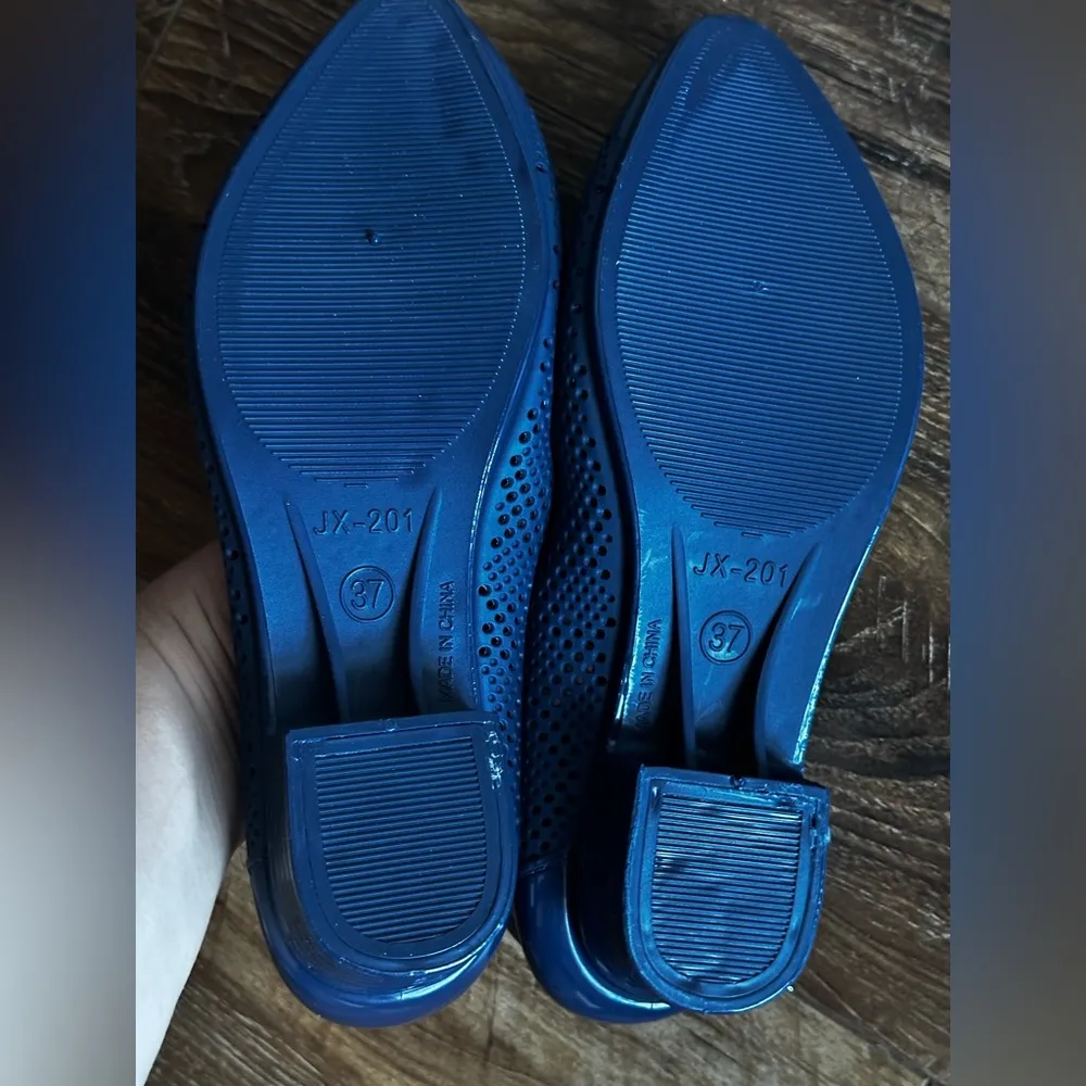 Jelly shoes size 37 Blue - Image 5