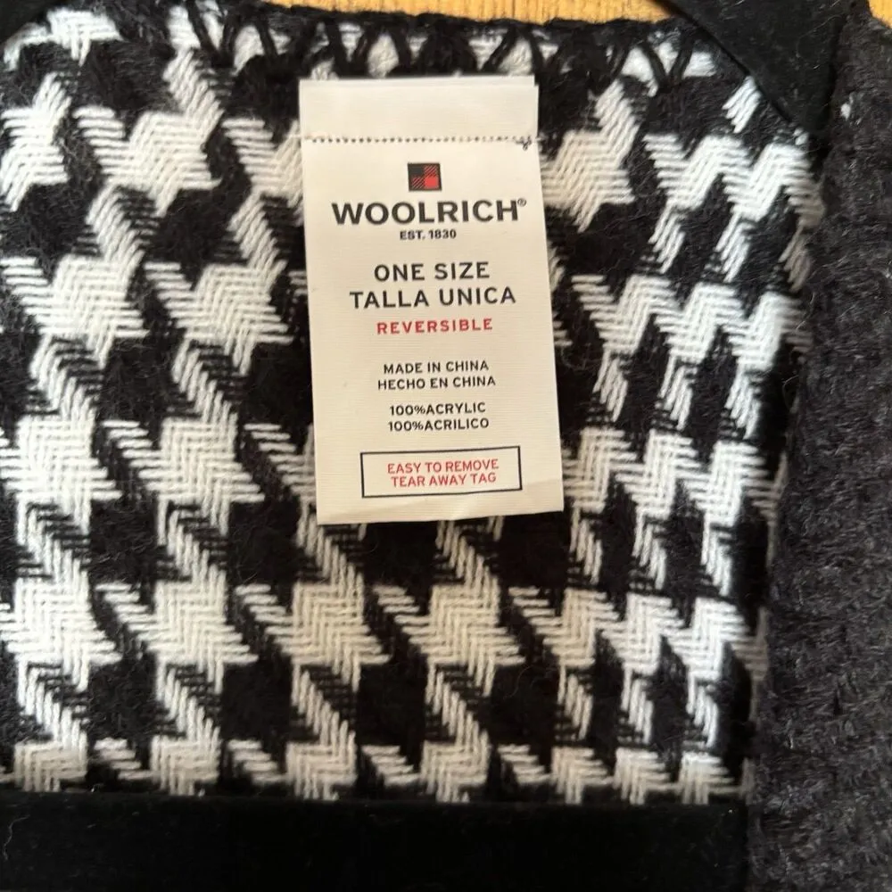 Woolrich Poncho Womens One Size Multicolor Boho Reversible Open Sweater Topper - Image 6