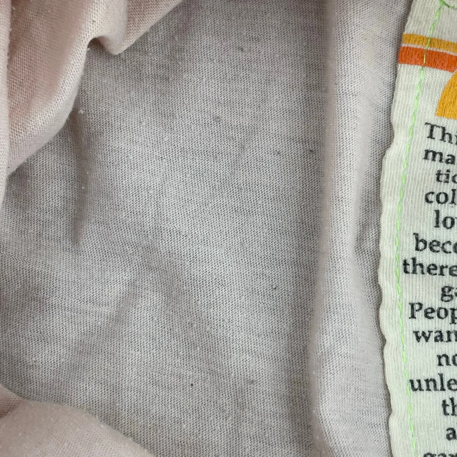 Aviator Nation Almond Bolt Fade Boyfriend Tee Ombre Pink Purple Crop Top Size XS - Image 7