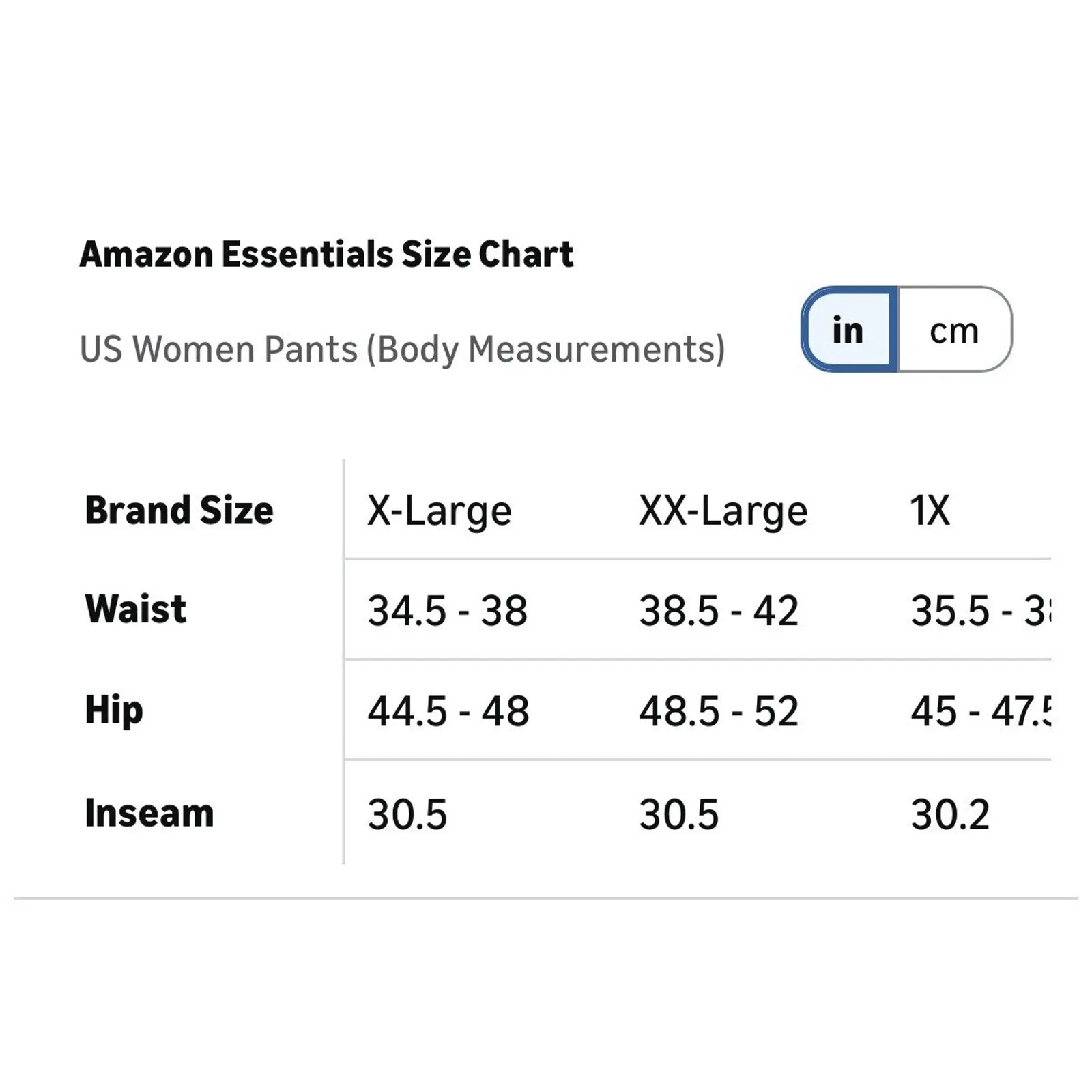 Amazon Essentials Women's Fleece Jogger Sweatpants Black XL New - Image 5