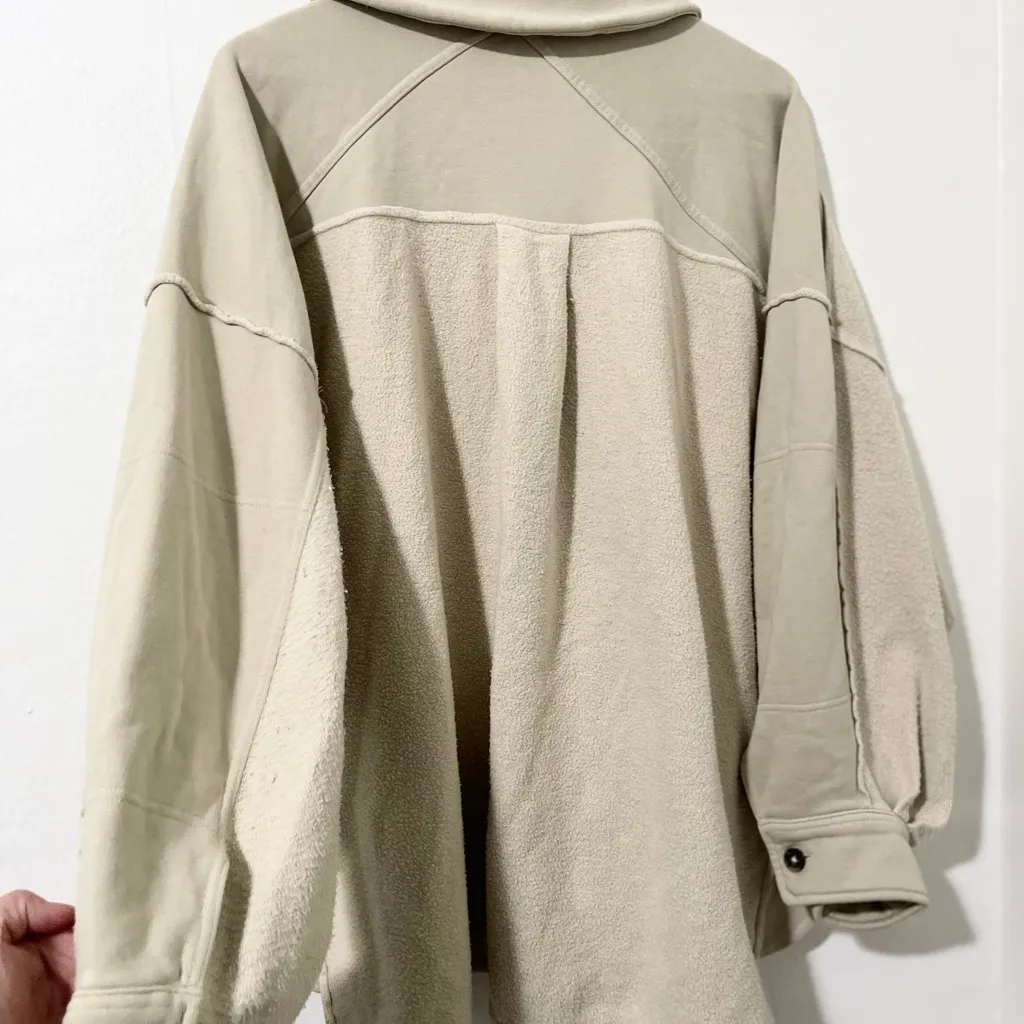 Free People Jordan Jacket Beige Size M - Image 4