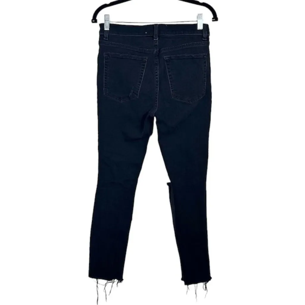 Reformation Stretch Crop Cigarette Jeans in Nile - Image 3
