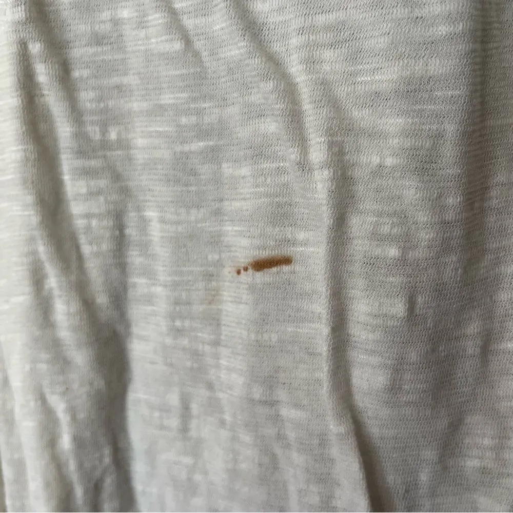 Anthropologie Porridge Odette Top Ivory Deep V-Neck Short Sleeves NWT - Image 7