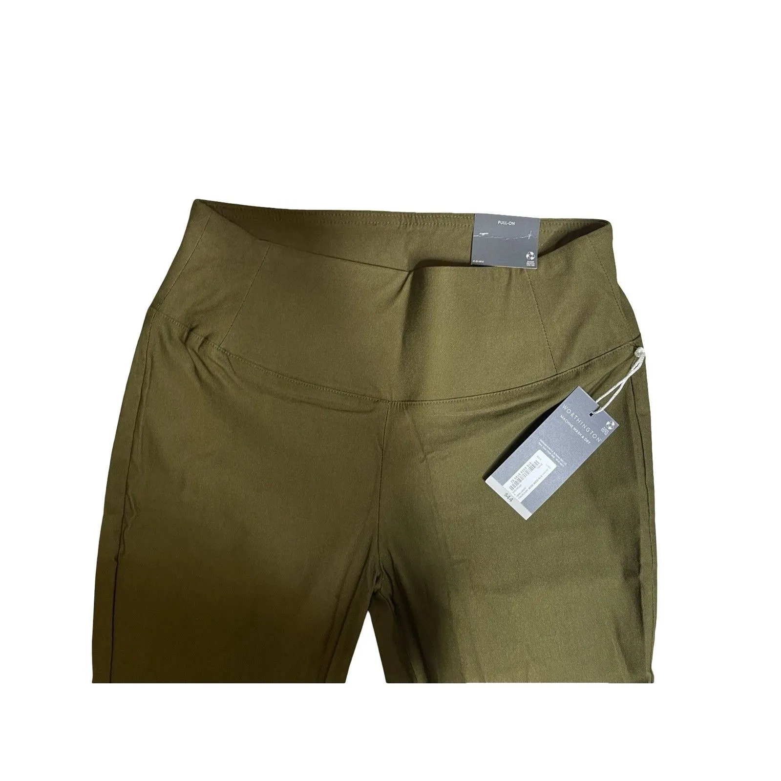 Worthington New with tags Pants Pull on Skinny Leggings Green Women Size 2 - Image 9