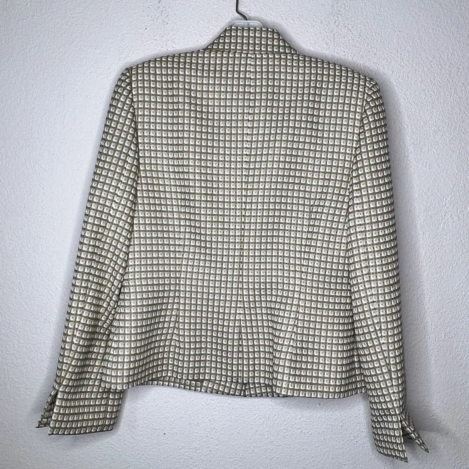 Vintage Liz Claiborne‎ Skirt Suit Set Tan Size 6 - Image 9