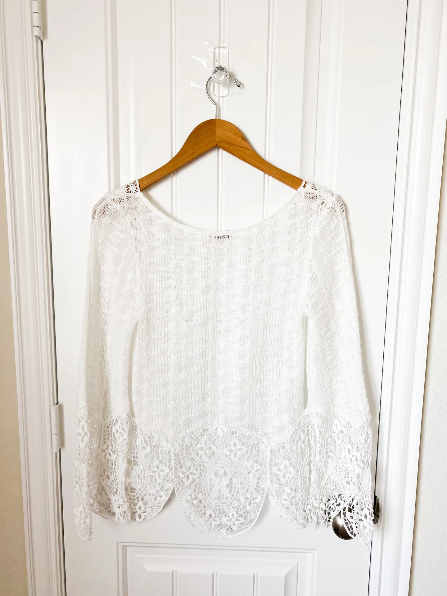 Miss Kelly 1999 Top Size Small White - Image 2