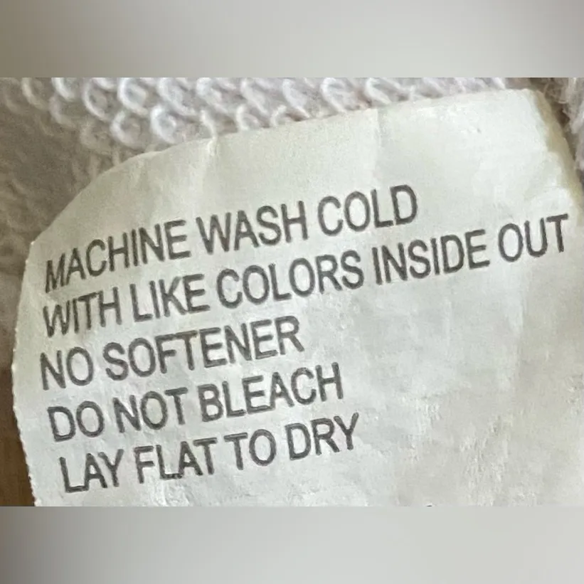 Fabletics Women’s Sz L Honey Milk Magma Eco-Conscious‎ Cropped Tie Dye Hoodie - Image 10