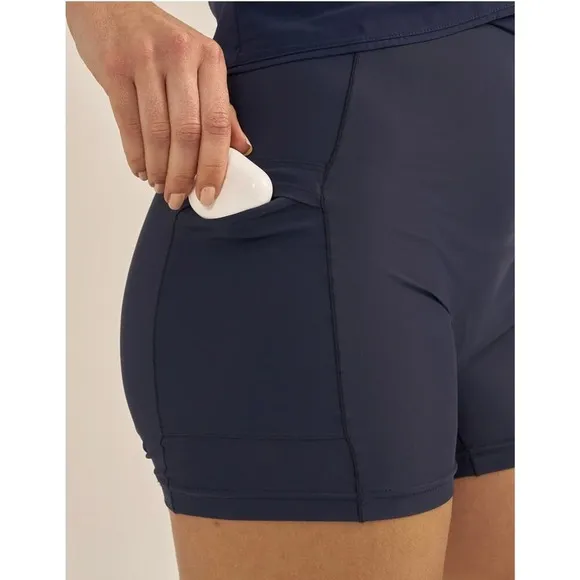 Outdoor Voices The Exercise Navy Built-in Shorts Sporty Golf Tennis Dress Size L - Image 6