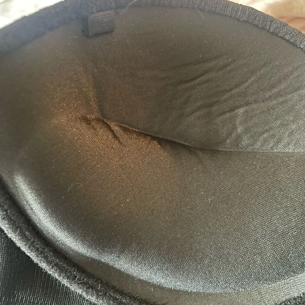 Women’s Y2K Black/ Gold Studded Bralette/Corset/ Bustier /Size 36C Festival Black - Image 9