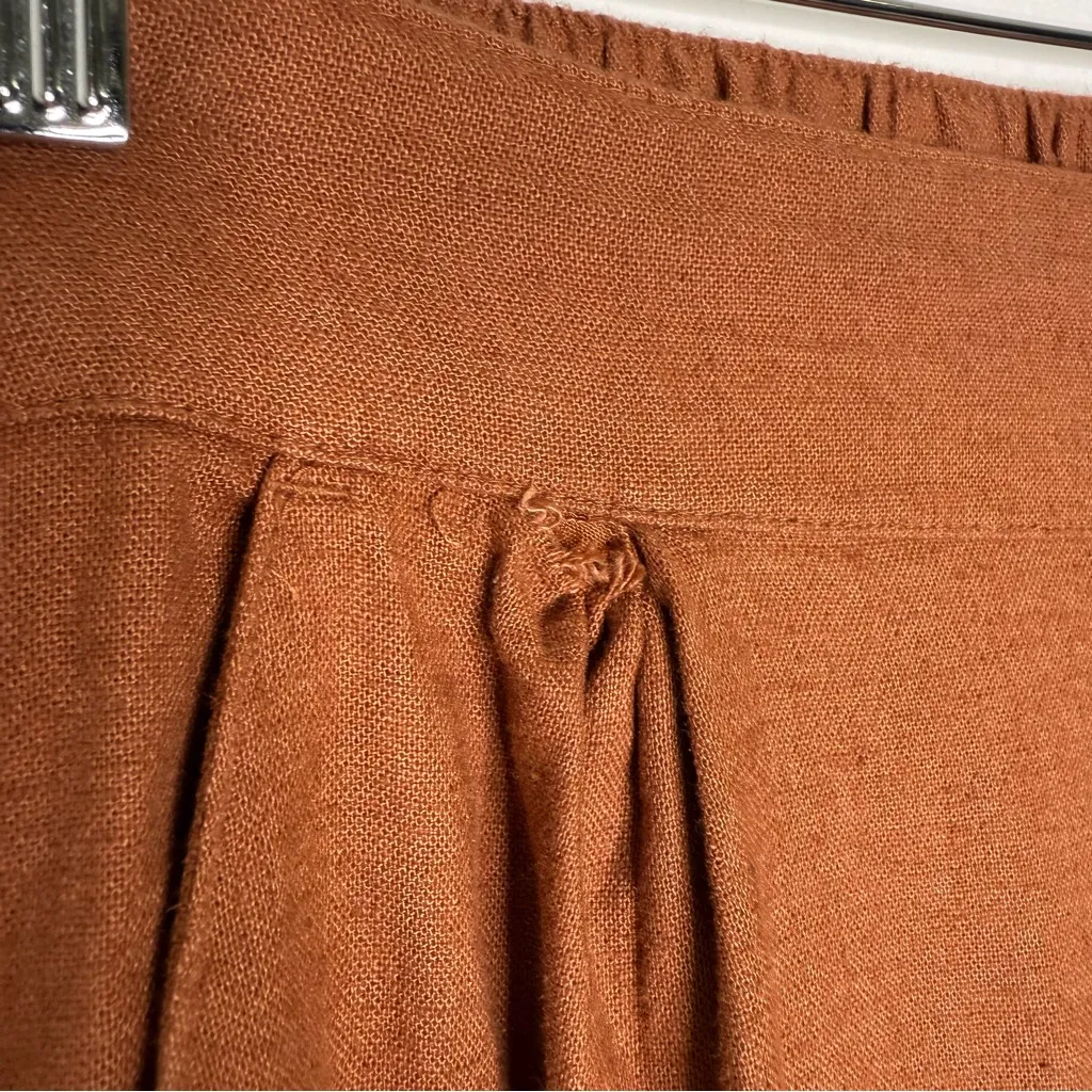 Abercrombie & Fitch Sloan Wide-Leg Pants Women’s Size Small Short terracotta - Image 5