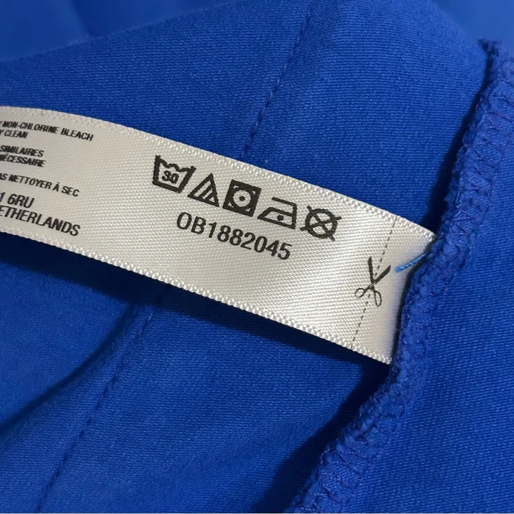 Free People Hot Shot Tee Blue Oversized Romper women’s size large - Image 13