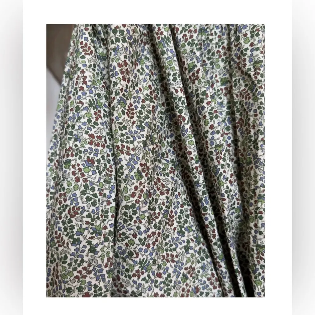 DÔEN Opal dress with a green and red floral print bohemian dress , romantic Size XS - Image 6