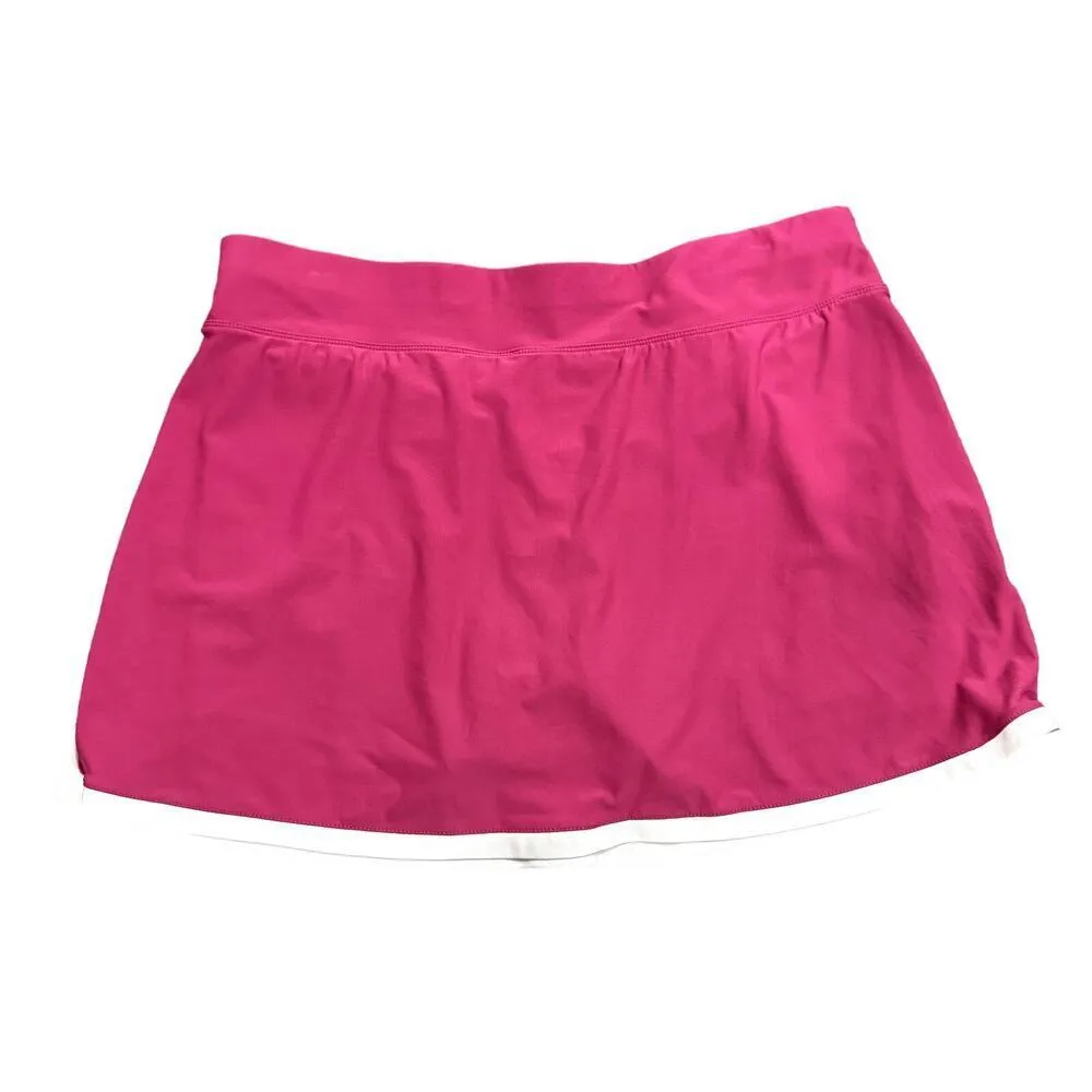 Nike Active Skort with Accent Trim in Pink, Size L​​​ - Image 4