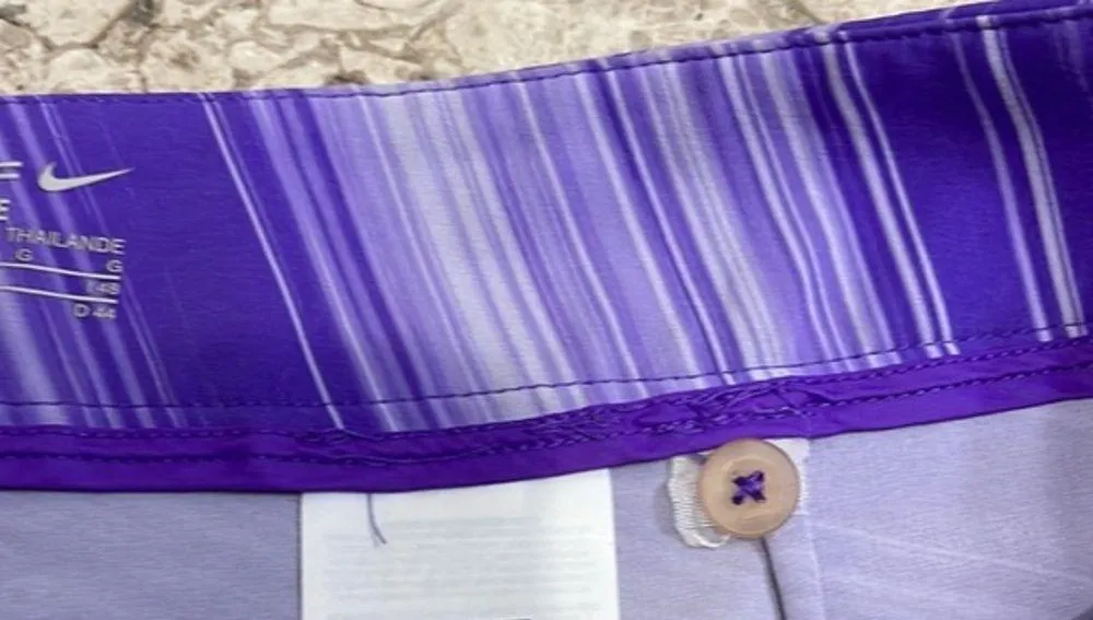 NIKE Golf Purple Speed Striped Skirt Size 12 - Image 11
