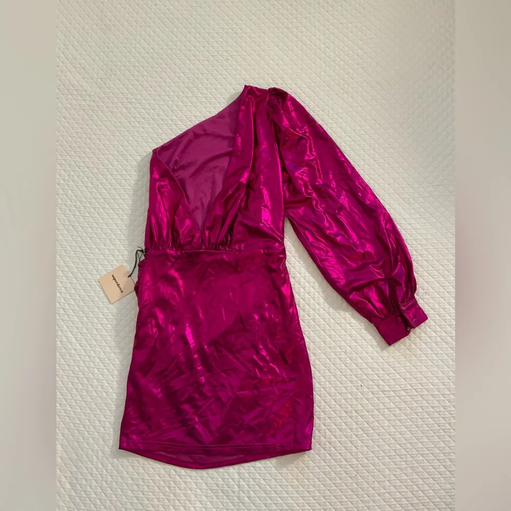 Superdown Marceline One Shoulder Dress - Image 5