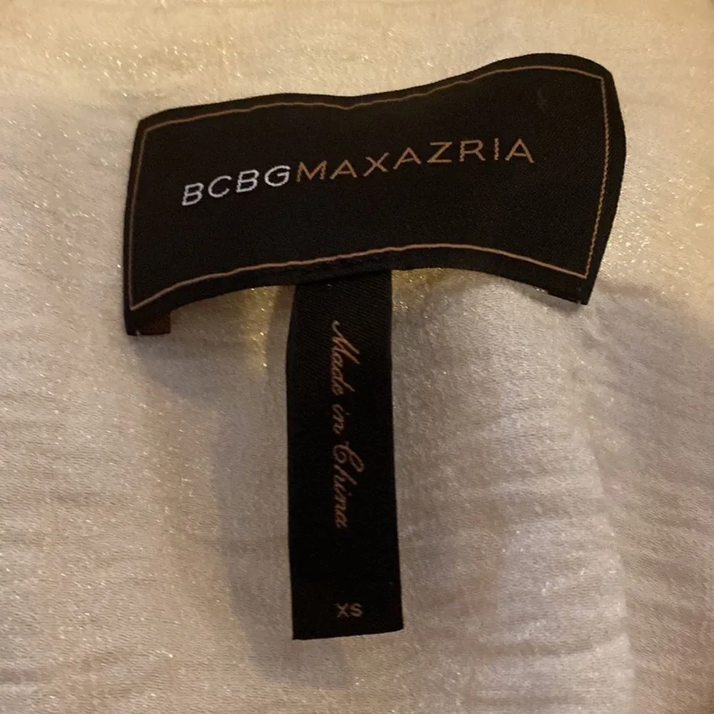 Bcbg maxarzia shimmery top xs - Image 7