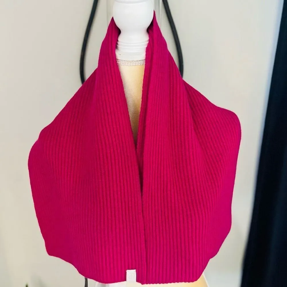 RAG & BONE Addie Cashmere Scarf Wrap,‎ 100% Cashmere, Cozy Warm, Plum, NWT - Image 9