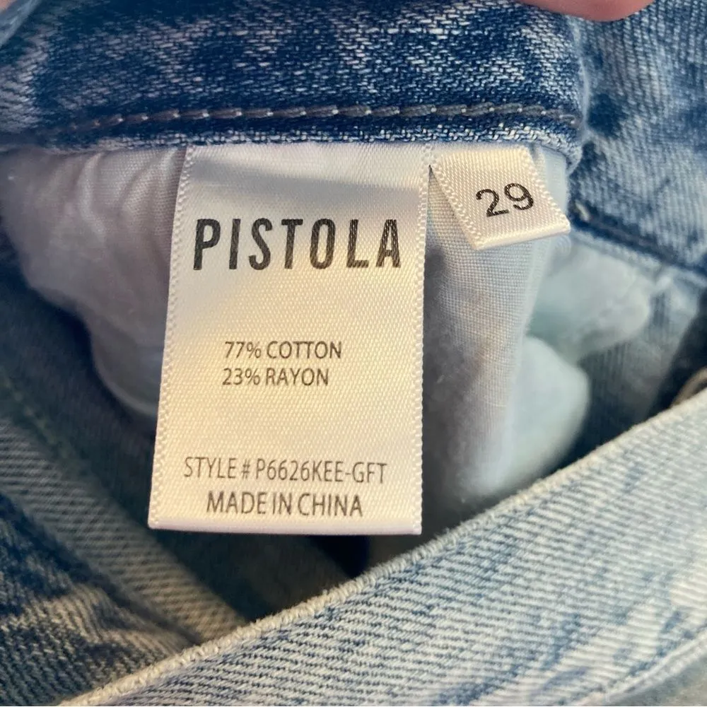 NWT PISTOLA Presley High Rise Relaxed Roller Jeans Size 29 Revolve - Image 8