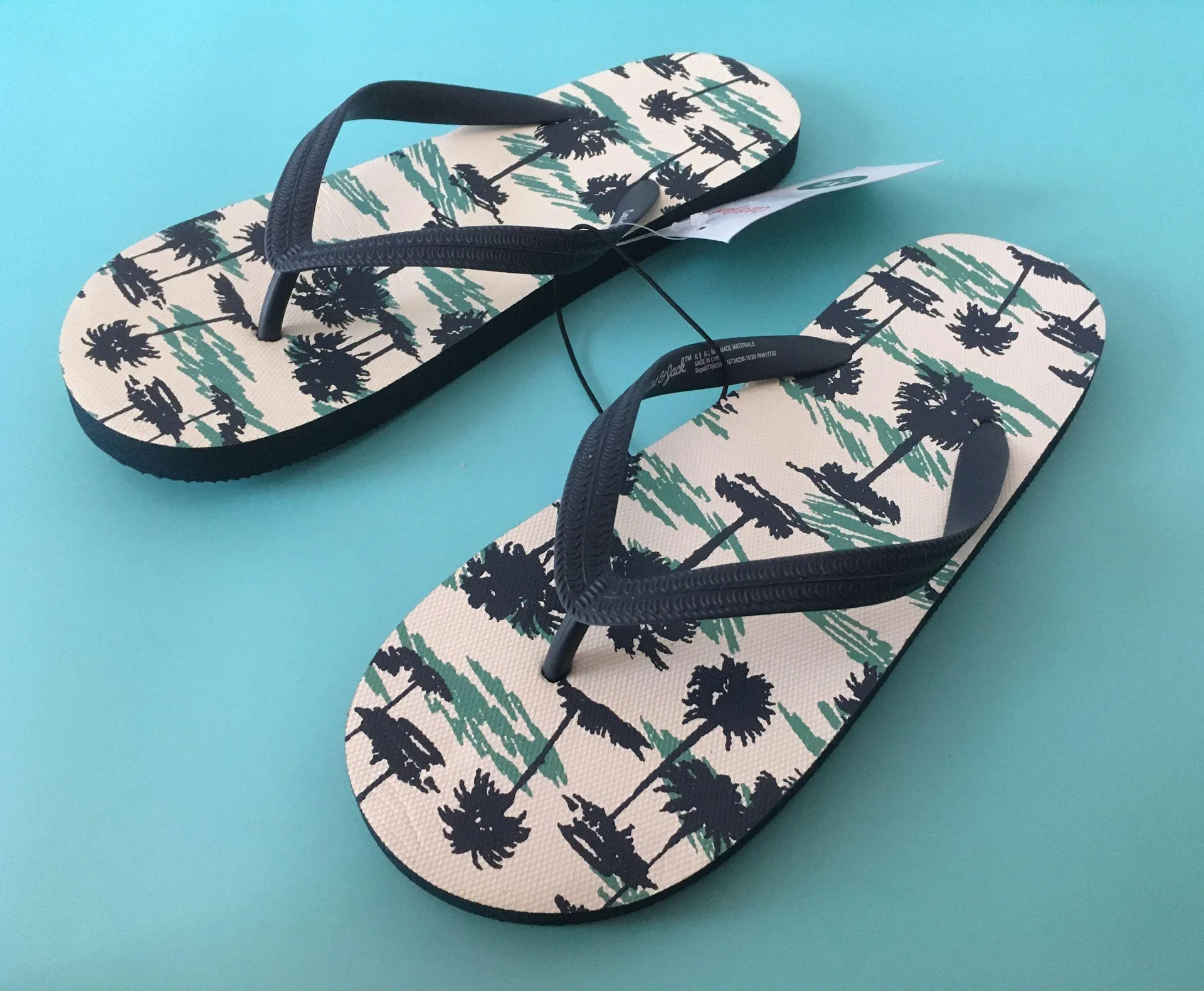 Flip Flops, Size 6 Blue - Image 2