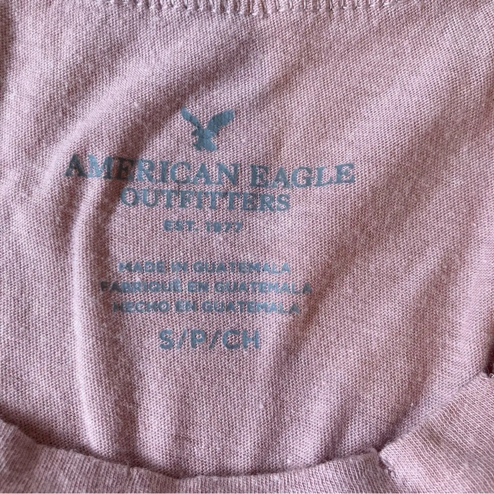 Pink Distressed Short Sleeve Ruffle Tee Shirt - Image 7