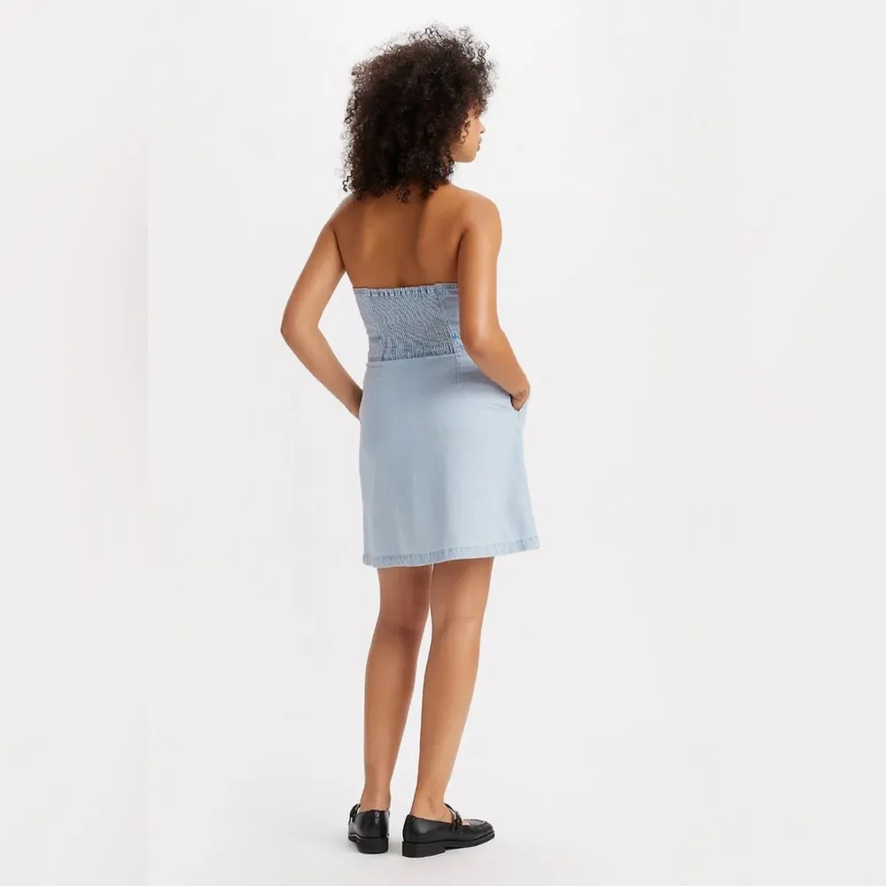 Levi’s Janeesah Denim Halter Dress - Image 4