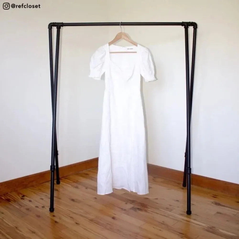 1HR SALE ⚡Reformation Windsor Dress (White) - Image 2