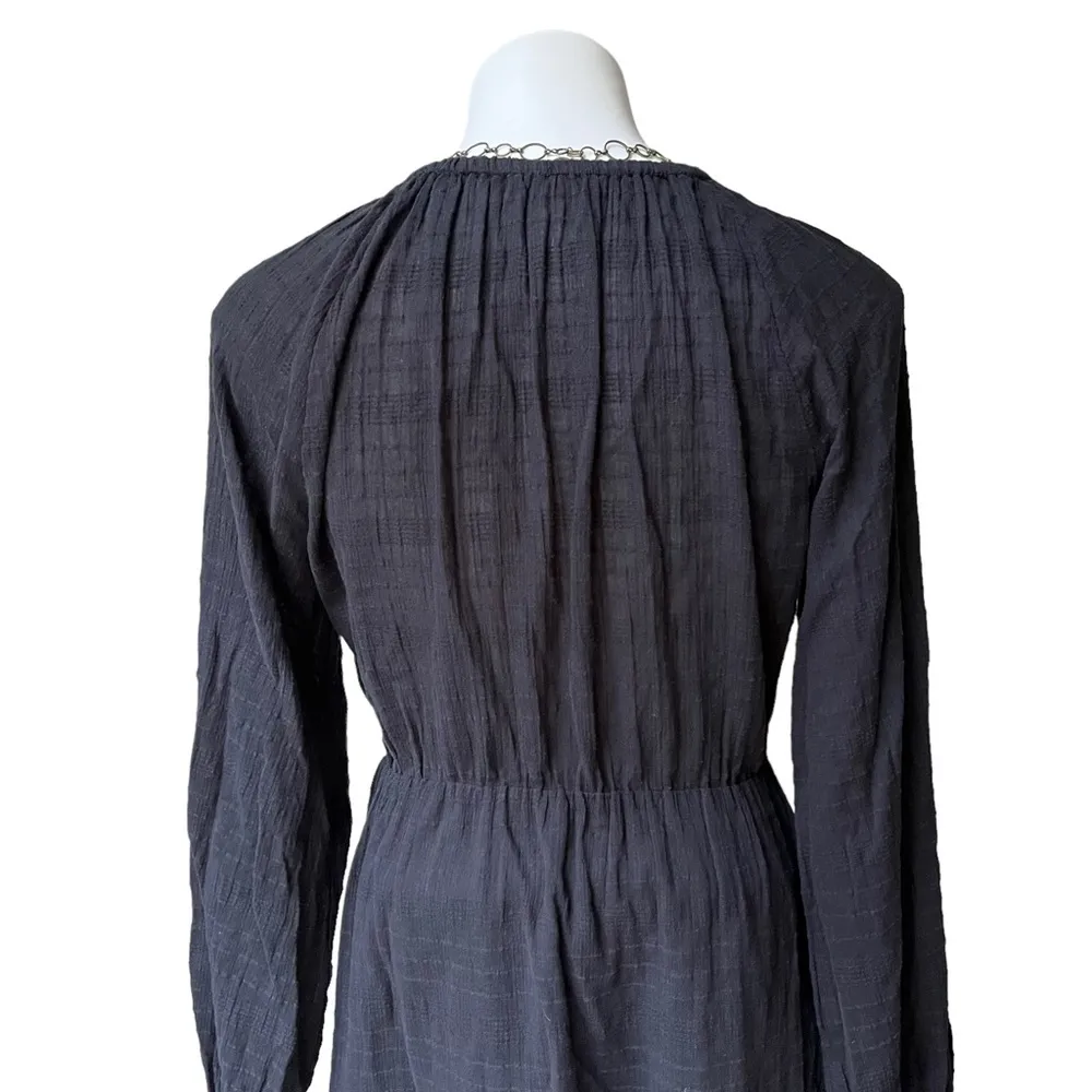 L*Space Feelin' Fine Black Cotton Dress, Sz L - Image 11