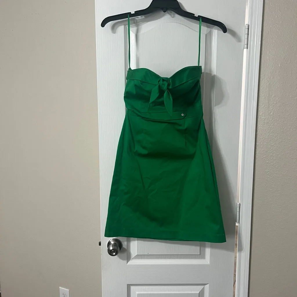 Daniel Cremieux Vibrant Green Strapless Dress - Image 5