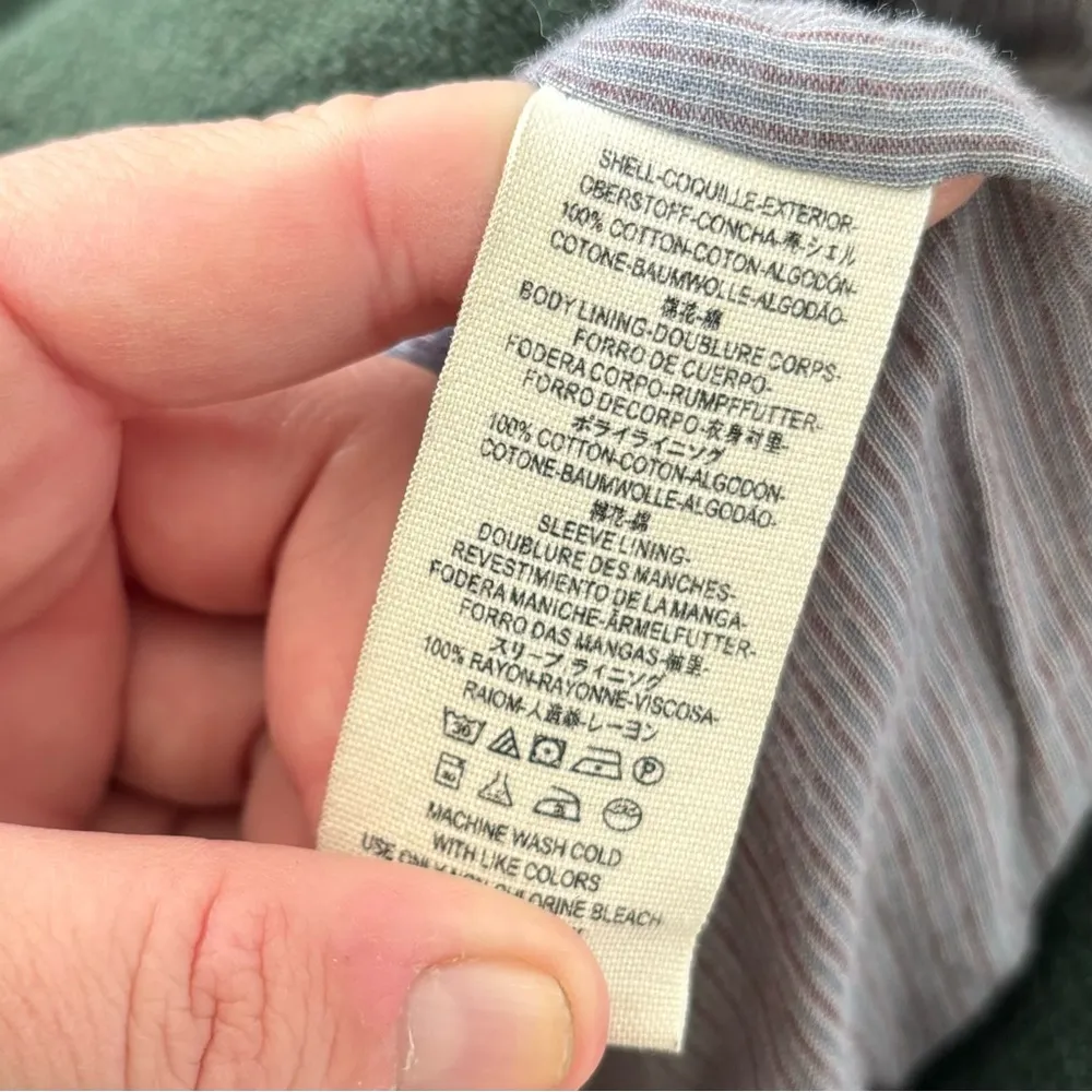 free people forest green oversized coat jacket - Image 4