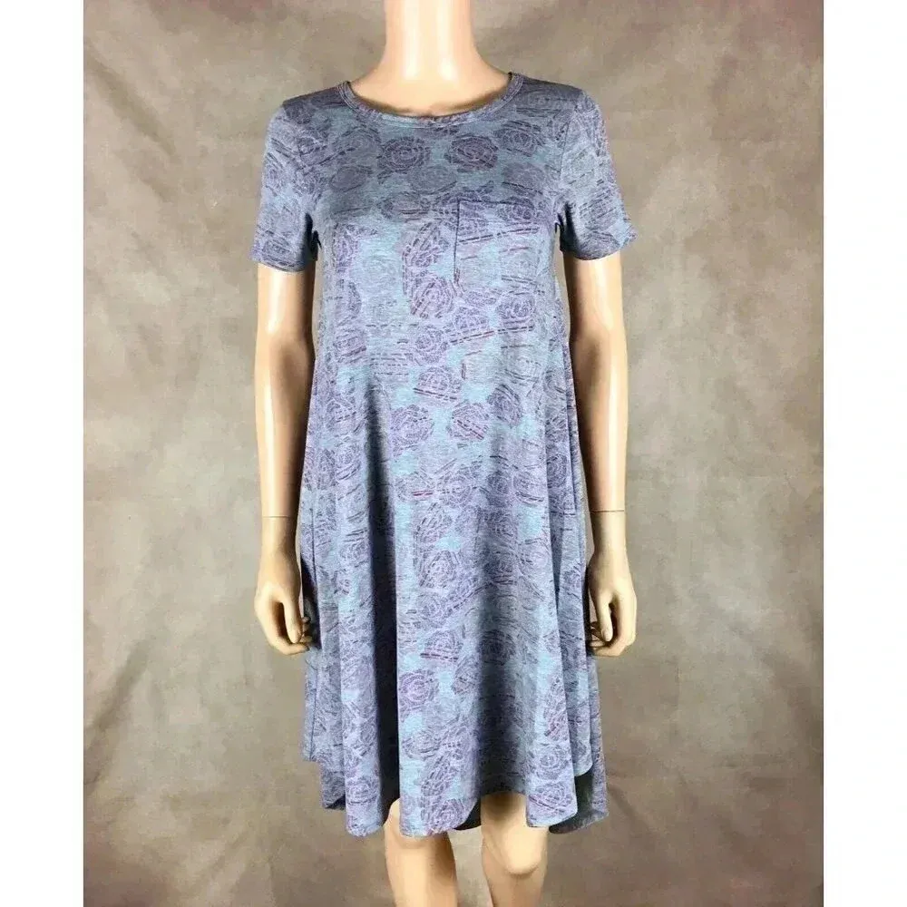 LULAROE Hi-Low T-Shirt Dress NEW Size XXS - Image 6