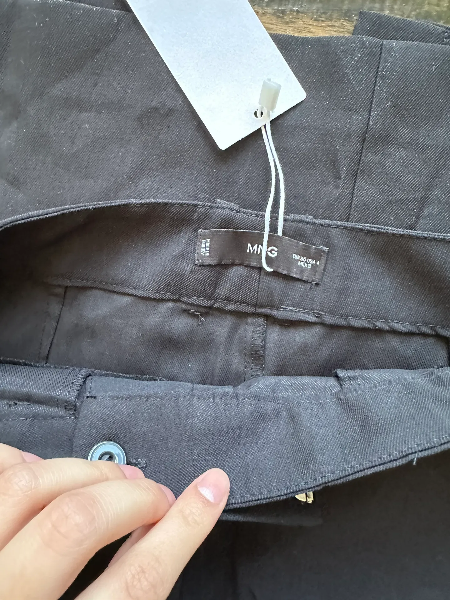 Mango Tailored Skirt - Black - Image 5