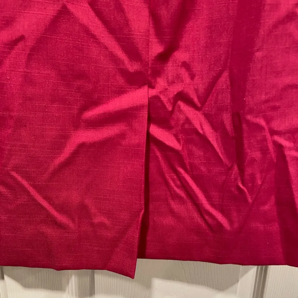 NWT VTG Pendleton Size 12 Country Sophisticates Pink Maxi Silk Blend Lined Skirt - Image 8