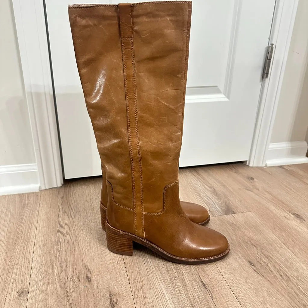 Tony Bianco  Apache Boots in Toffee Como Size US 8 - Image 6