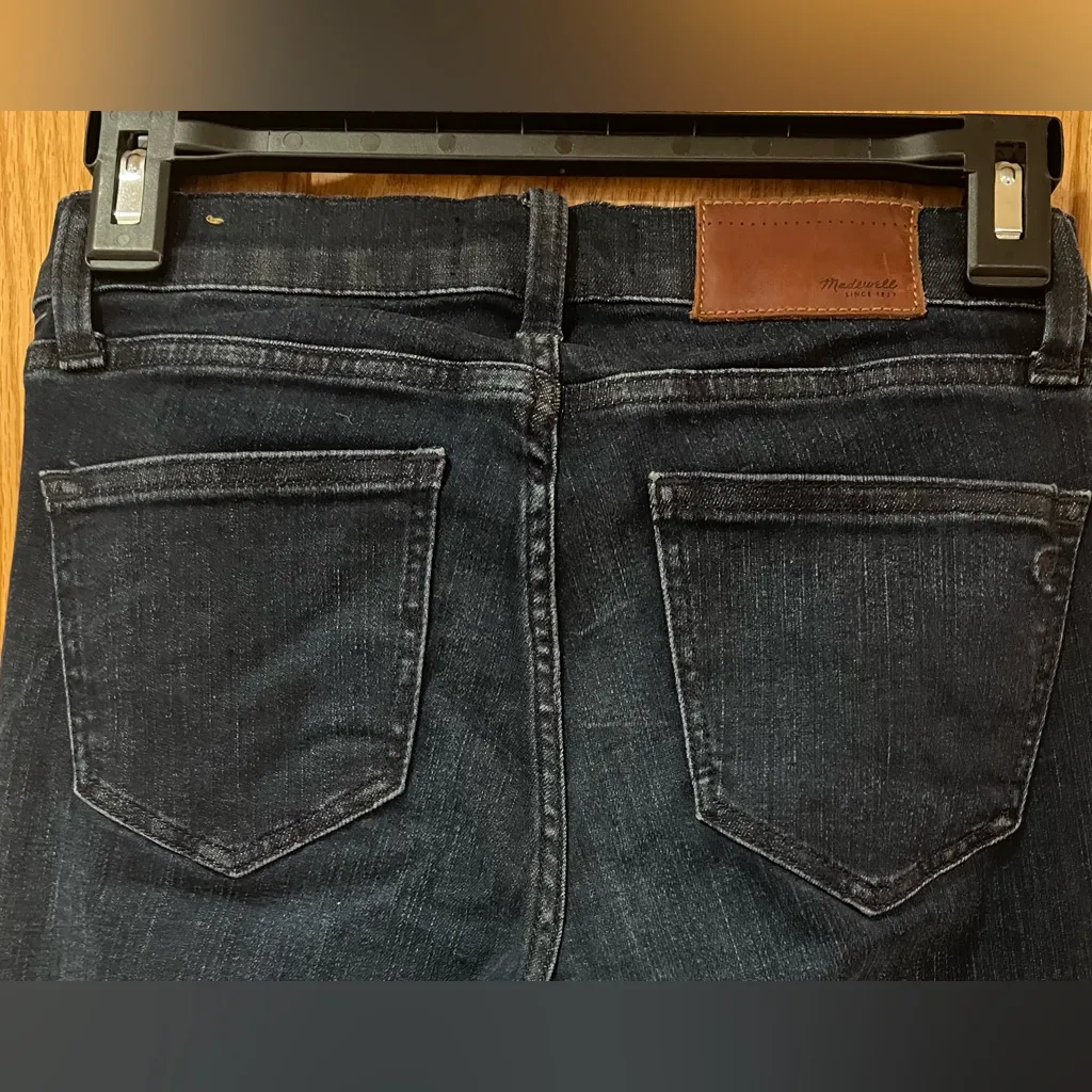 Madewell Skinny Skinny‎ On-Trend Zipper Hem Edgewater Wash Ankle Jeans Size 24 - Image 15