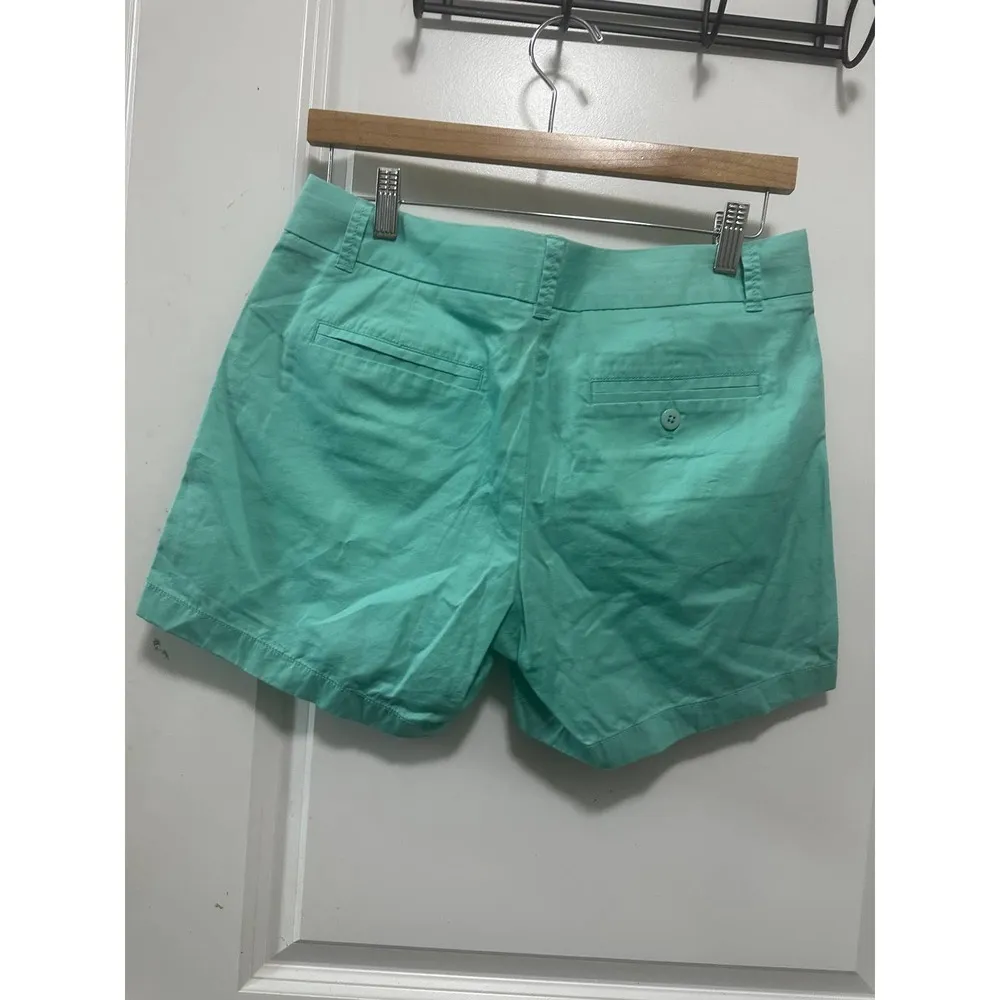 J. Crew Chino Mint Green Shorts‎ - Size 4 - Image 4