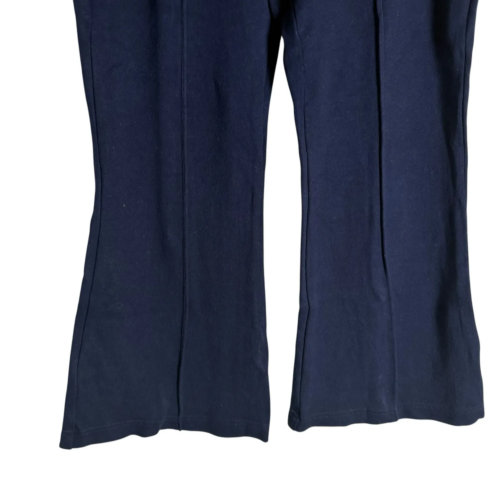 Tuckernuck x Atlantic Pacific Penny Kick Flare Navy Blue High Rise Pants Size M - Image 7