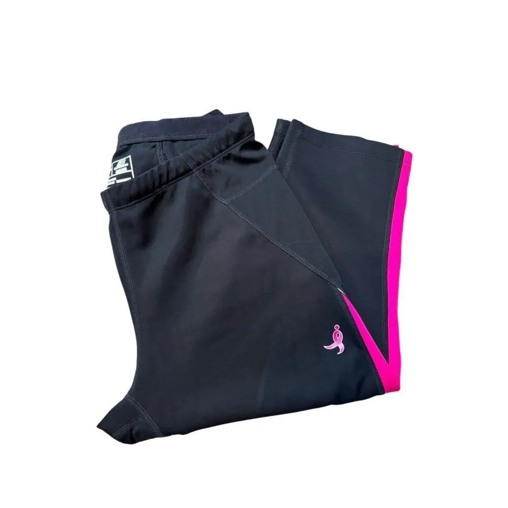 New Balance Womens Medium Black & Pink Capri Leggings Medium - Image 9