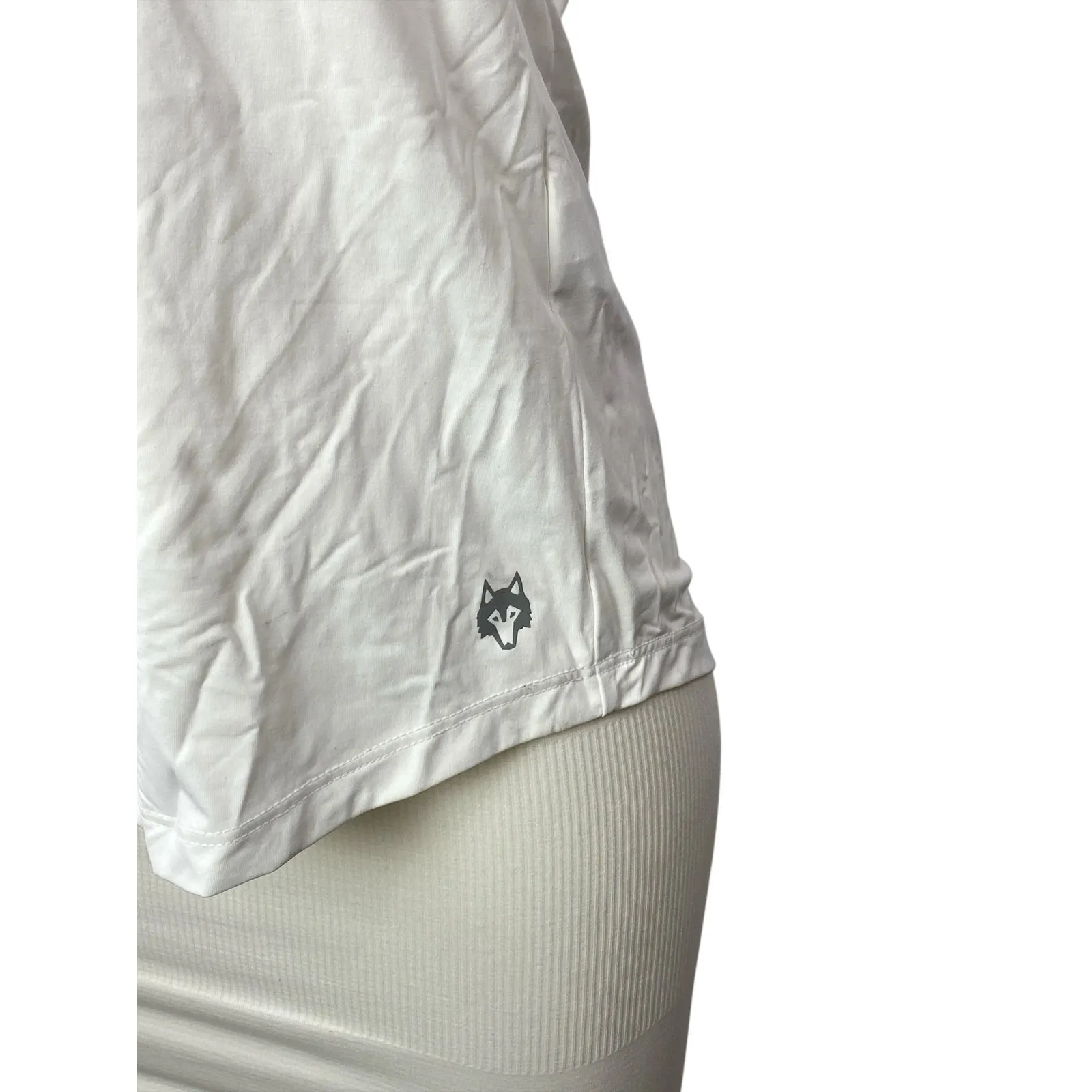 NEW Greyson Scarlett Women's White Short Sleeve Logo Golf Polo Shirt Top Size L Size L - Image 2