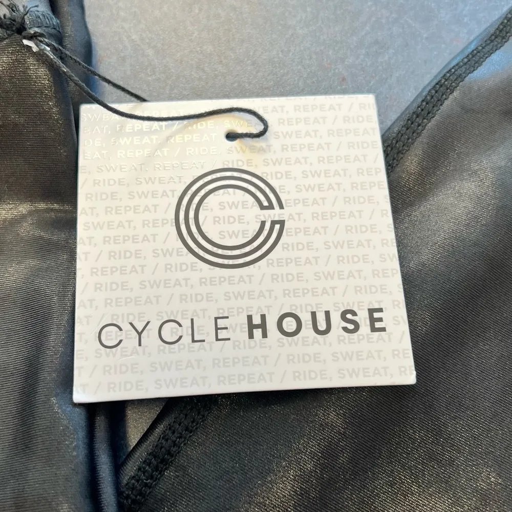CYCLE HOUSE BLACK OMBRÉ MATTE FOIL leggings - Image 10