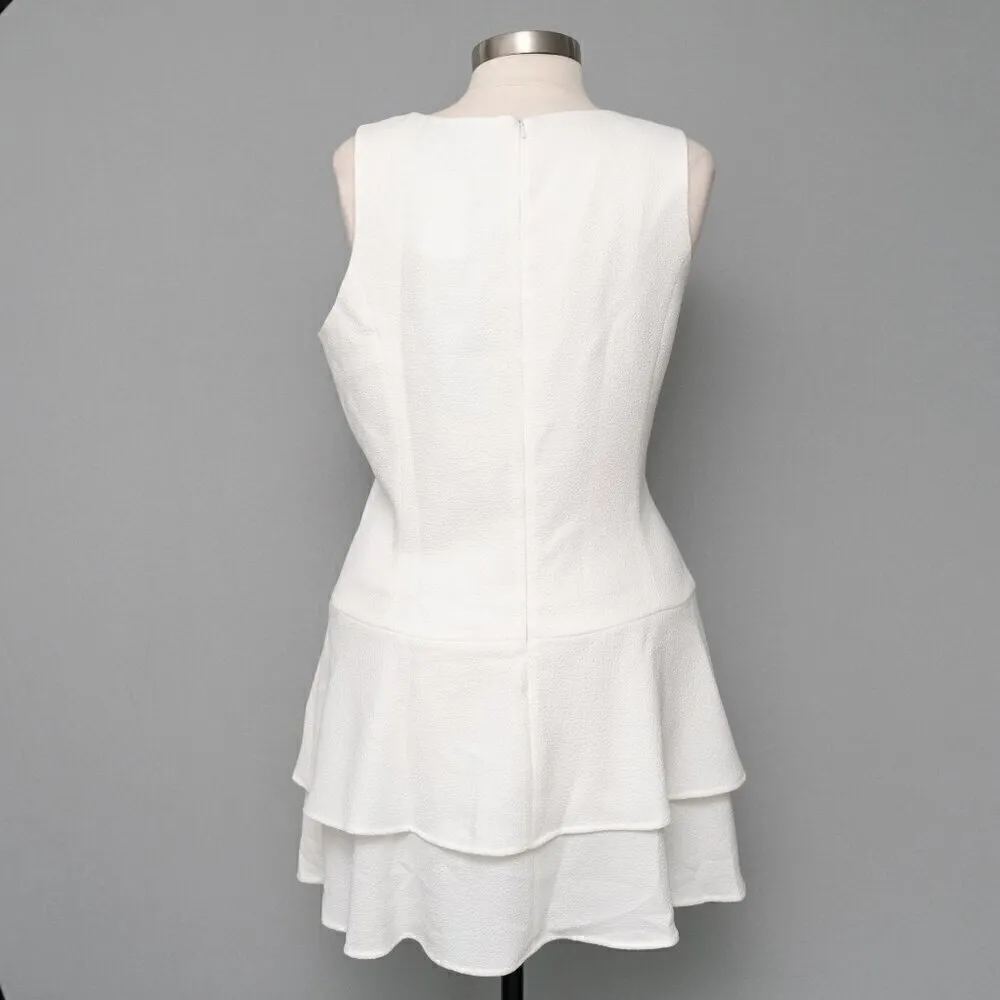 Black Halo. Cheryl mini dress. - Image 3