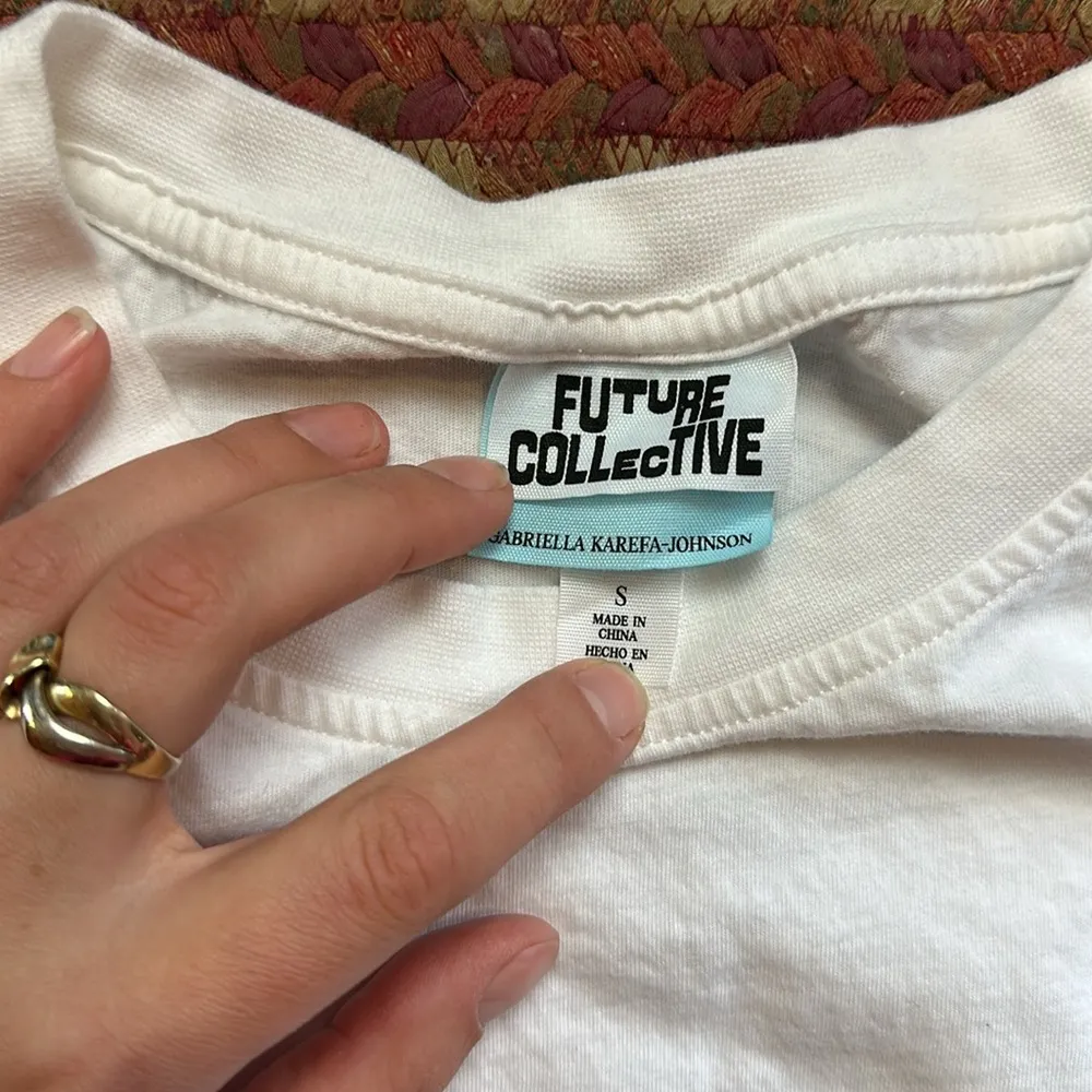 FUTURE COLLECTIVE UNIQUE WHITE TEE - Image 3