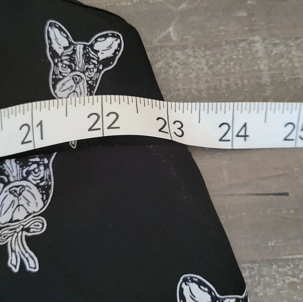 Torrid Harper black sleeveless French Bulldog shirt 2 - Image 7