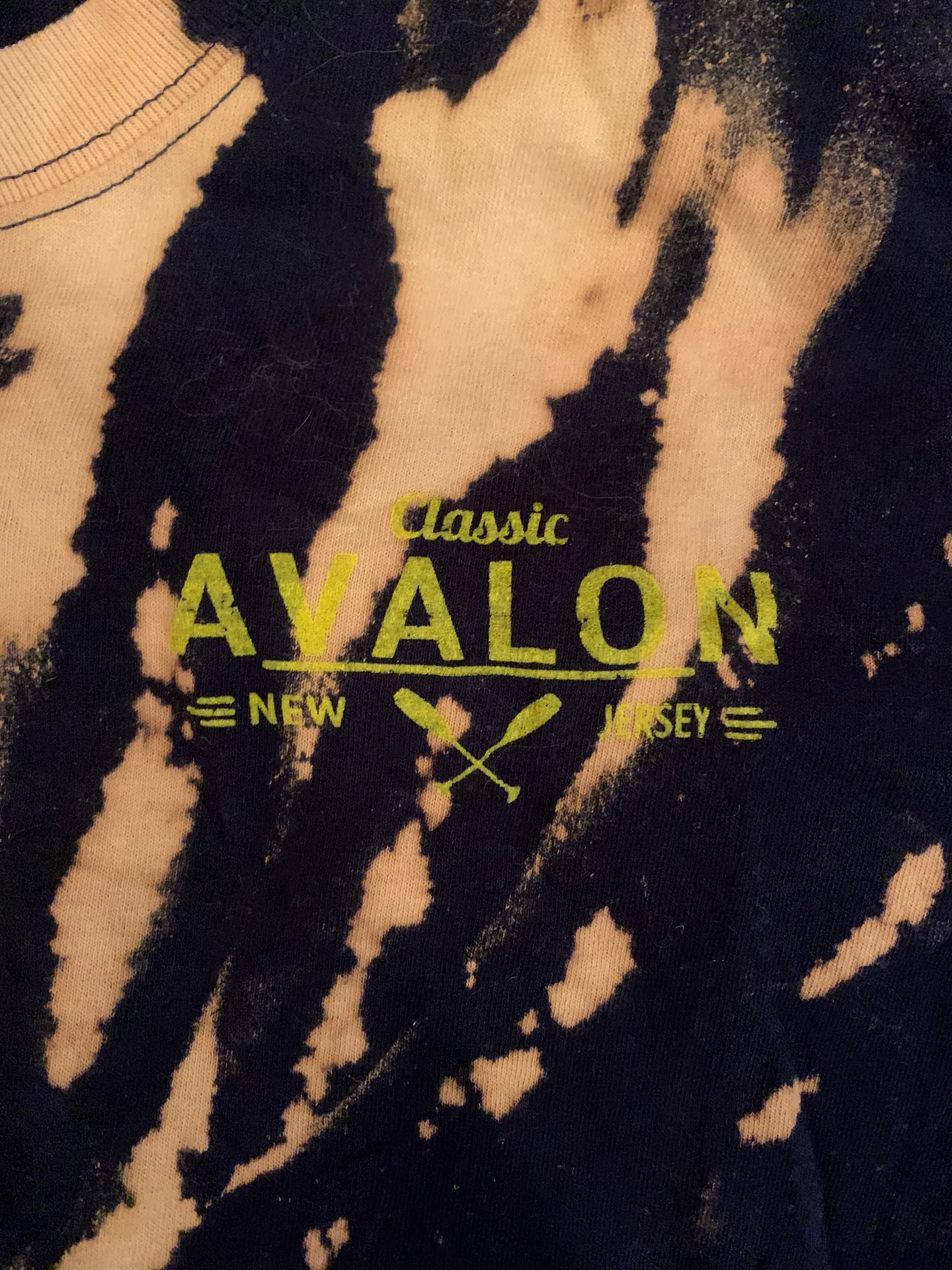 Avalon New Jersey Bleached Tee Size L - Image 3