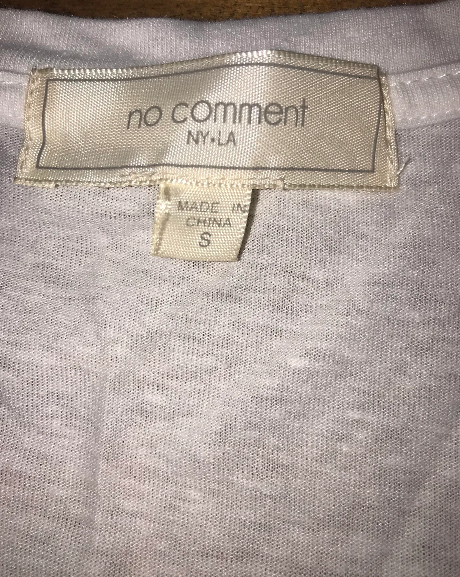 No Comment Babydoll Tee - Image 2