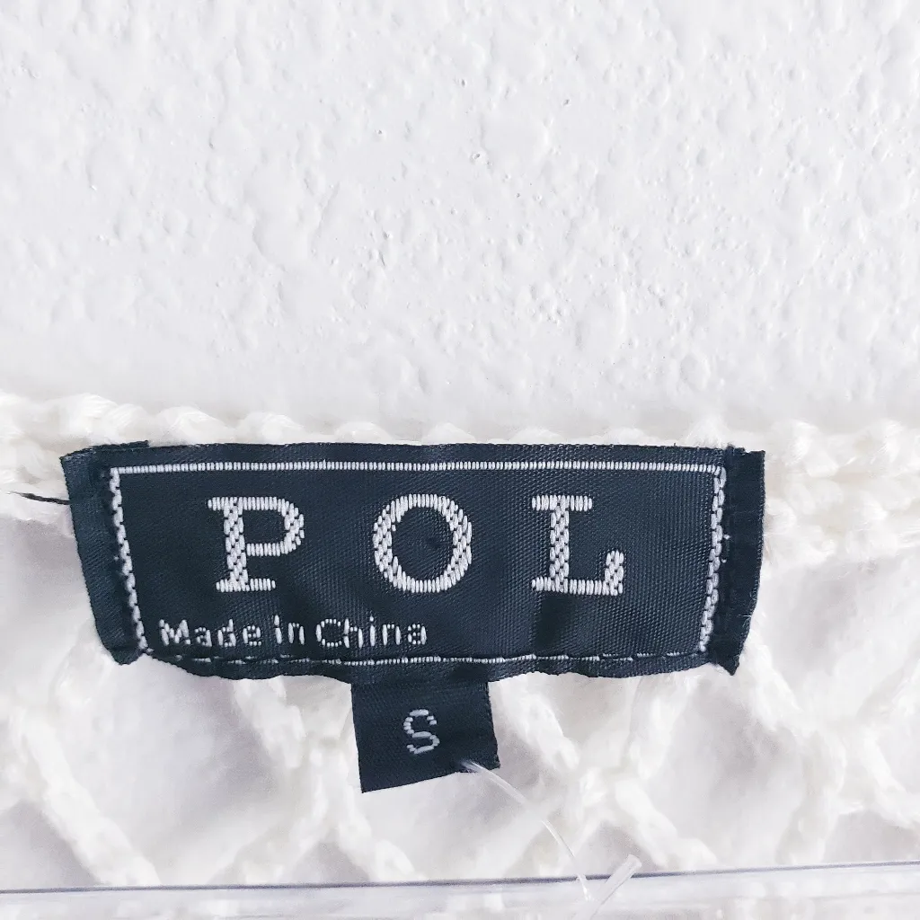 POL Crochet Fringe Lightweight Cardigan - Image 8