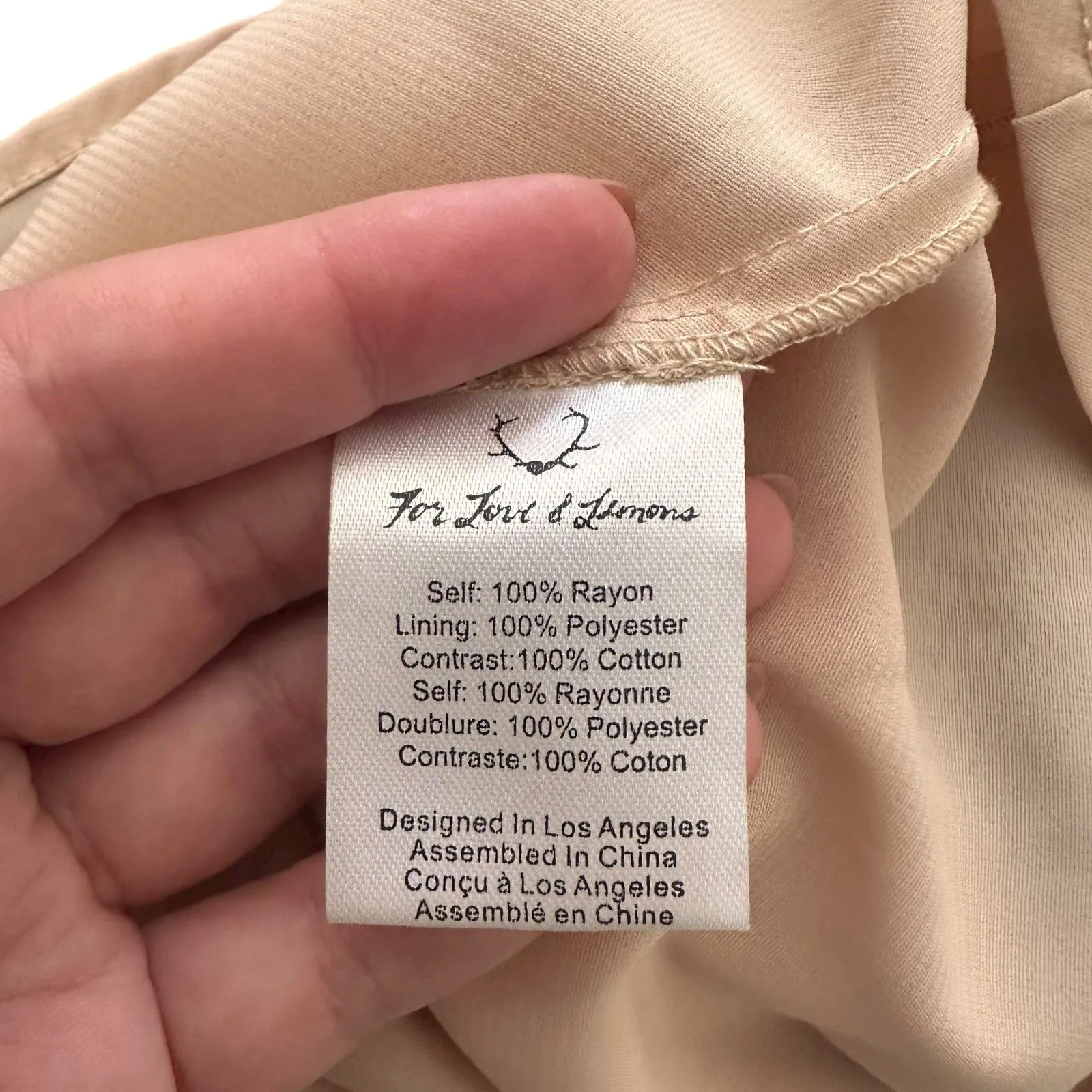 FOR LOVE AND LEMONS Penelope Boho Mini Dress Black‎ Small - Image 6