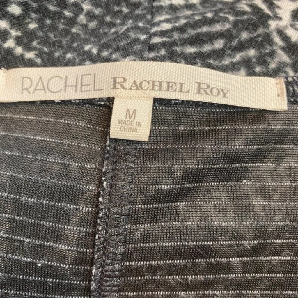 Rachel Rachel Roy Jacket M Black White Snake Print Soft Stretch Knit Womens‎ Size M - Image 9