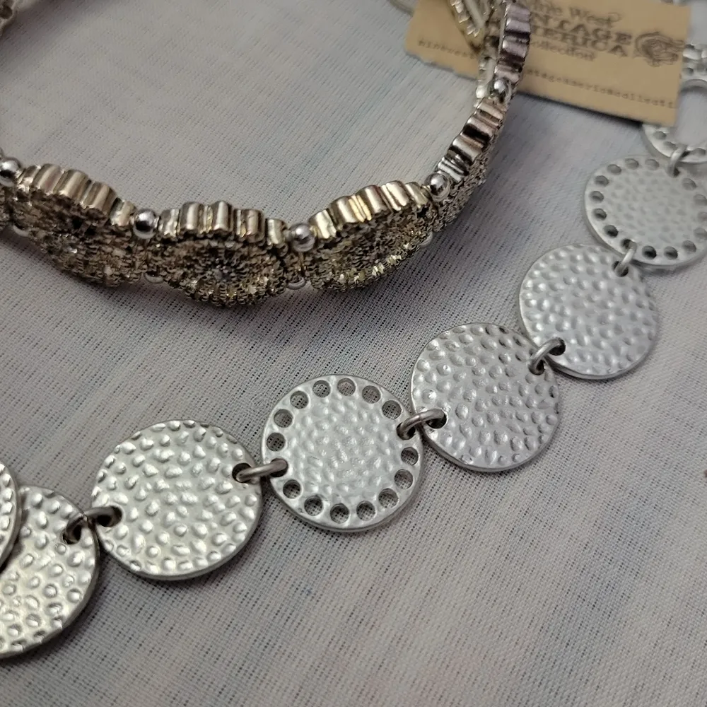 Nine West Vintage America  Collection Necklace and Bracelet - Image 8